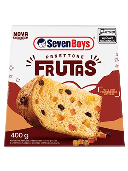 Imagem de PANETTONE SEVEN BOYS 400G FRUTAS