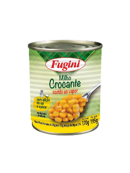 Imagem de Milho Verde Fugini 170g Crocante Lata