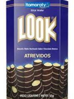 Imagem de Biscoito Look 55g Stick Atrevidos Chocolate Branco