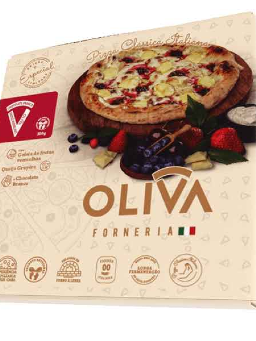 Imagem de PIZZA OLIVA 410G CHOC BRANCO/FRUTAS VERMELHAS