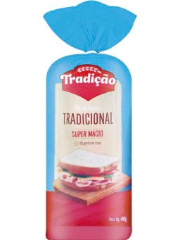Imagem de PAO TRADICAO 400G FORMA TRADICIONAL