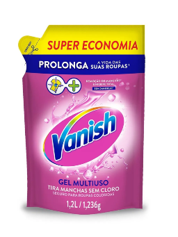 Imagem de TIRA MANCHAS VANISH GEL 1,2L MULTIUSO PINK 