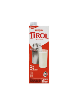 Imagem de Leite Tirol 1 Litro Integral C/ Tampa