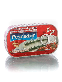 Imagem de Sardinha Pescador 125g Molho De Tomate