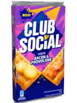 Imagem de Biscoito Club Social 141g Bacon e Provolone