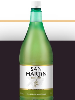 Imagem de Vinho San Martin 1,4 Litros Pet Branco Suave