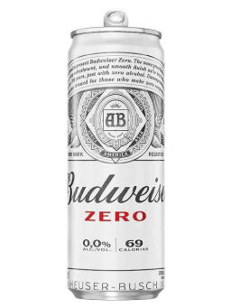 Imagem de CERVEJA BUDWEISER 350ML ZERO