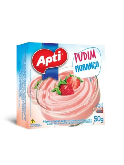 Imagem de Po Pudim Apti 50g Morango