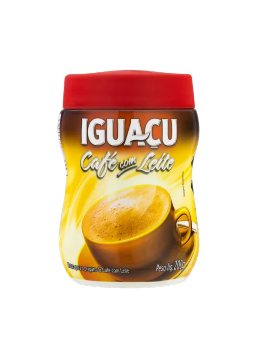 Imagem de CAFE IGUACU 200G SOLUVEL C/LEITE