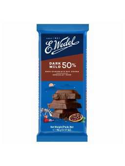 Imagem de CHOCOLATE E.WEDEL 90G DARK MILD 50% 