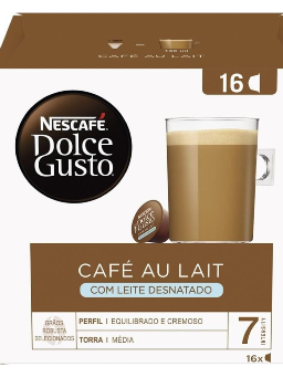 Imagem de Nescafe Dolce Gusto 160g Cafeaulait