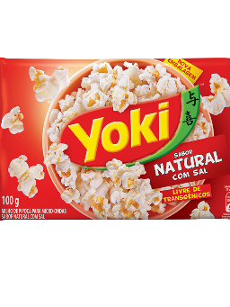 Imagem de Pipoca Yoki 100g Popcorn Com Sal