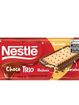Imagem de Chocolate Nestlé Chocobiscuit 90g Amendoim 