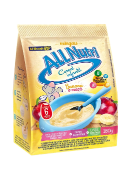 Imagem de MINGAU ALL NUTRI 180G BANANA E MACA