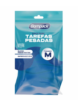 Imagem de Luva Bompack Verniz Azul m