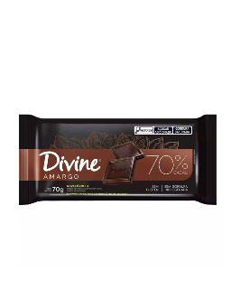 Imagem de CHOCOLATE DIVINE 70G 70% AMARGO