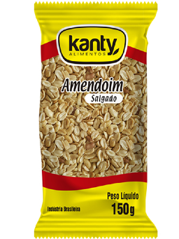 Imagem de Amendoim Kanty 150g Salgado