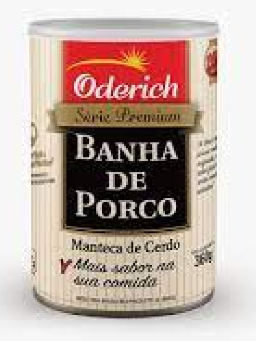 Imagem de Banha De Porco Oderich 360g Premium