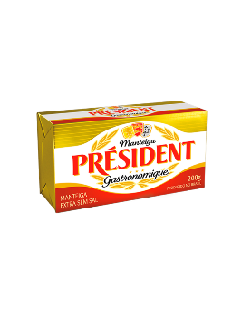 Imagem de Manteiga President 200g S/ Sal