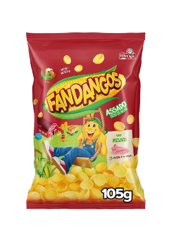 Imagem de SALGADINHO ELMA CHIPS 105G FANDANGOS PRESUNTO