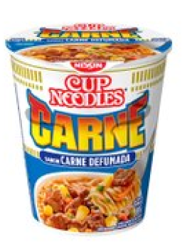 Imagem de Cup Noodles Nissin 69g Carne Defumada