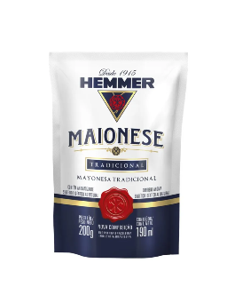 Imagem de MAIONESE HEMMER 200G TRADICIONAL SACHE