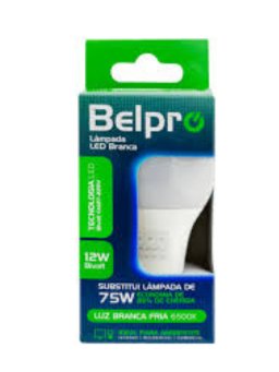 Imagem de LAMPADA LED BELPRO 12W LUZ BRANCA