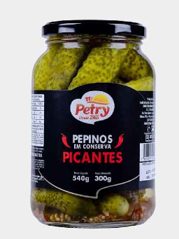 Imagem de PEPINO PETRY 300G CONSERVA PICANTE