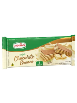 Imagem de WAFER ORQUIDEA 100G CHOCOLATE BRANCO