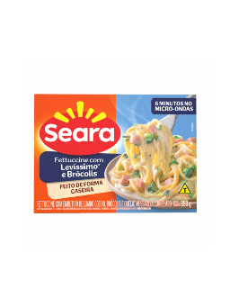 Imagem de Fettucine Seara 350g Peru e Brocolis