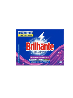 Imagem de SABAO EM PO BRILHANTE 1.6KG CUIDADO TOTAL 