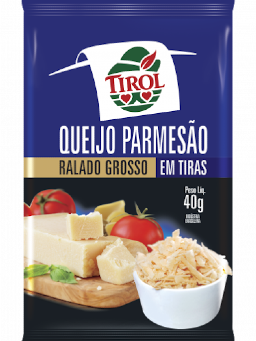 Imagem de Queijo Tirol 40g Ralado Parmesao Grosso