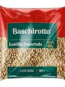 Imagem de LENTILHA BASCHIROTTO 400G IMPORTADA