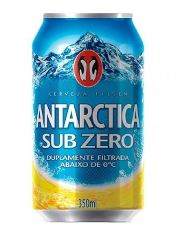 Imagem de Cerveja Antarctica 350ml Sub Zero