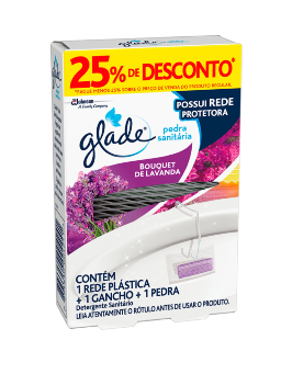 Imagem de Pedra Sanitaria Glade 25g Lavanda