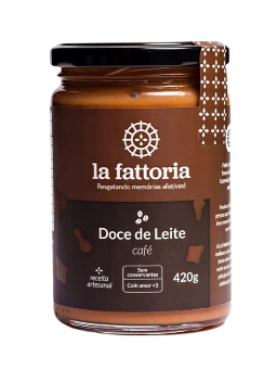 Imagem de DOCE DE LEITE LA FATTORIA 420G CAFE
