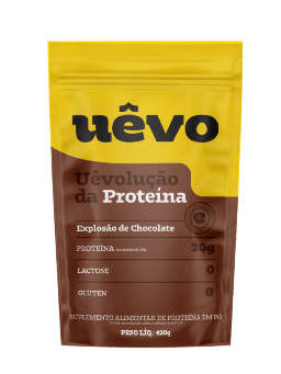 Imagem de PROTEINA EM PO UEVO 420G CHOCOLATE