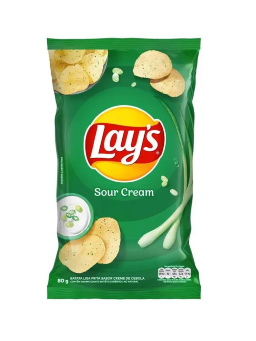 Imagem de SALGADINHO ELMA CHIPS 80G LAYS SOUR CREAM