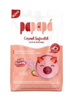 Imagem de CEREAL SACHE PAPAPA 170G AVEIA E MORANGO