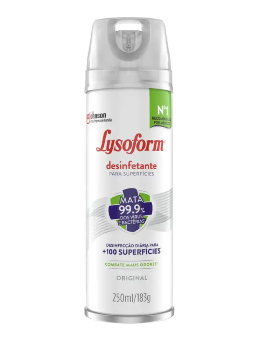 Imagem de DESINFETANTE LYSOFORM 250ML AER ORIGINAL