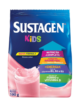 Imagem de SUSTAGEN KIDS 190G SACHE MORANGO