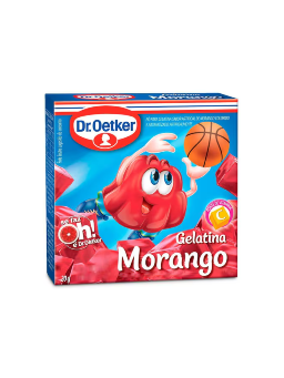 Imagem de Po P/Gelatina Dr.Oetker 20g Morango