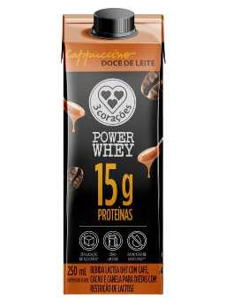 Imagem de BEBIDA 3CORACOES 250ML POWER WHEY DOCE DE LEITE