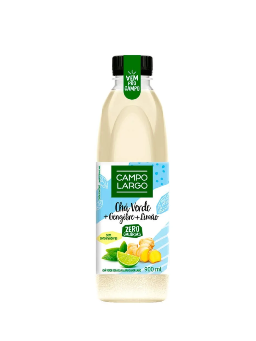Imagem de Cha Verde Campo Largo 900ml Gengibre e Limao
