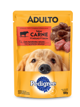 Imagem de ALIMENTO P/CAES PEDIGREE 100G ADULTO CARNE