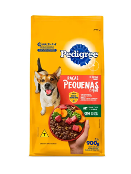 Imagem de RACAO PEDIGREE 900G P/CAES RACAS PEQUENAS