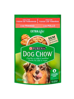 Imagem de Alimento Para Caes Dog Chow 100g Frango