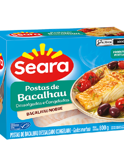 Imagem de BACALHAU SEARA 800G POSTAS