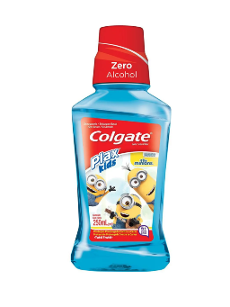 Imagem de Enxaguante Bucal Colgate 250ml Plax Kids