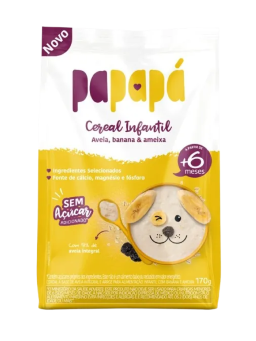 Imagem de CEREAL SACHE PAPAPA 170G AVEIA,BANANA E AMEIXA